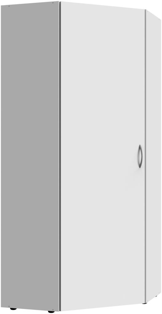 Mehrzweckschrank >MULTIRAUMKONZEP< (BxH: 80x185 cm) in WEISS - 80x185cm (BxH) Bild 1