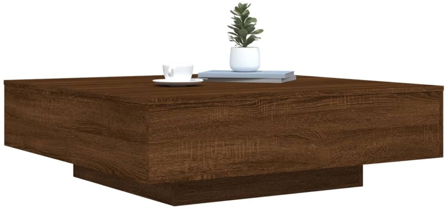 vidaXL Couchtisch Braun Eichen-Optik 100x100x31 cm Holzwerkstoff 836601 Bild 1