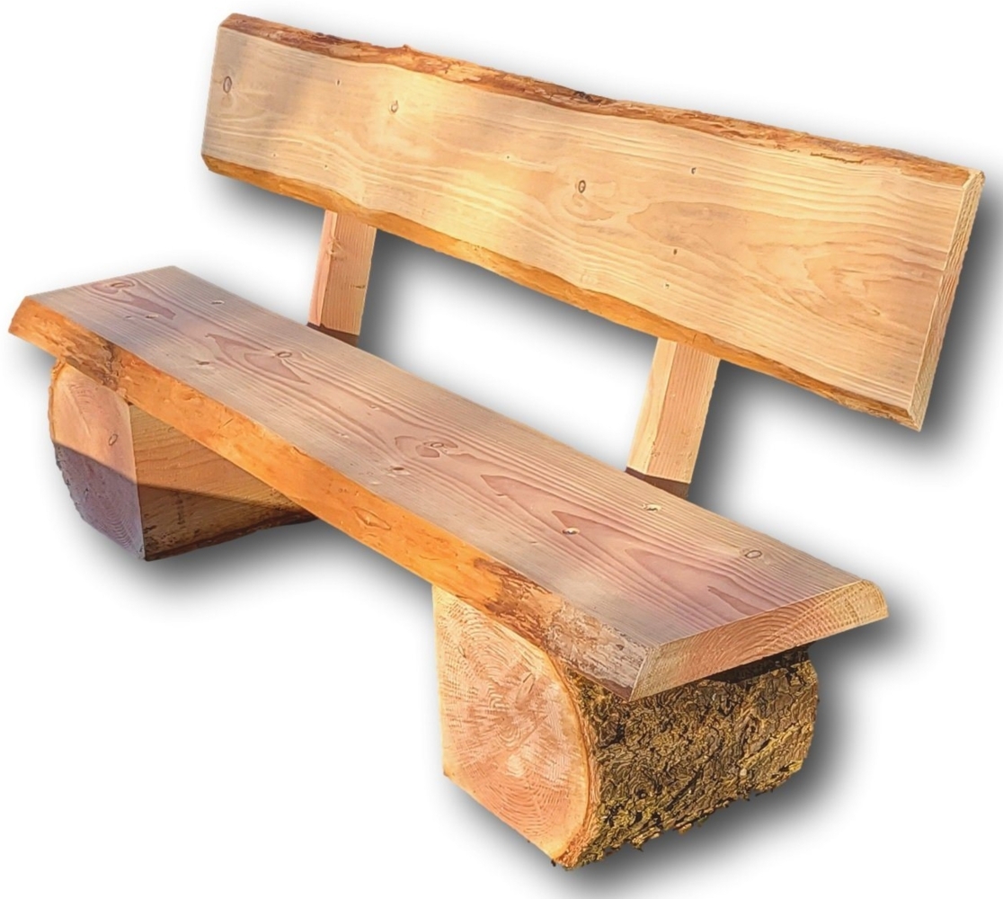 bv-vertrieb Sitzbank Parkbank Bohlenbank rustikal Gartenbank - (4368) Bild 1