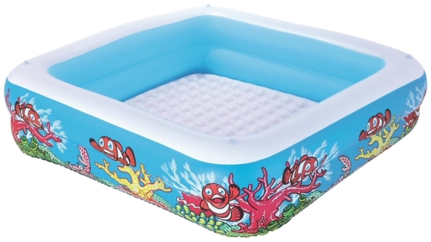 Bestway Bestway 52192 SWIMMING POOL CORAL RAF 1. 40m x1. 40m x1. 14m Bild 1