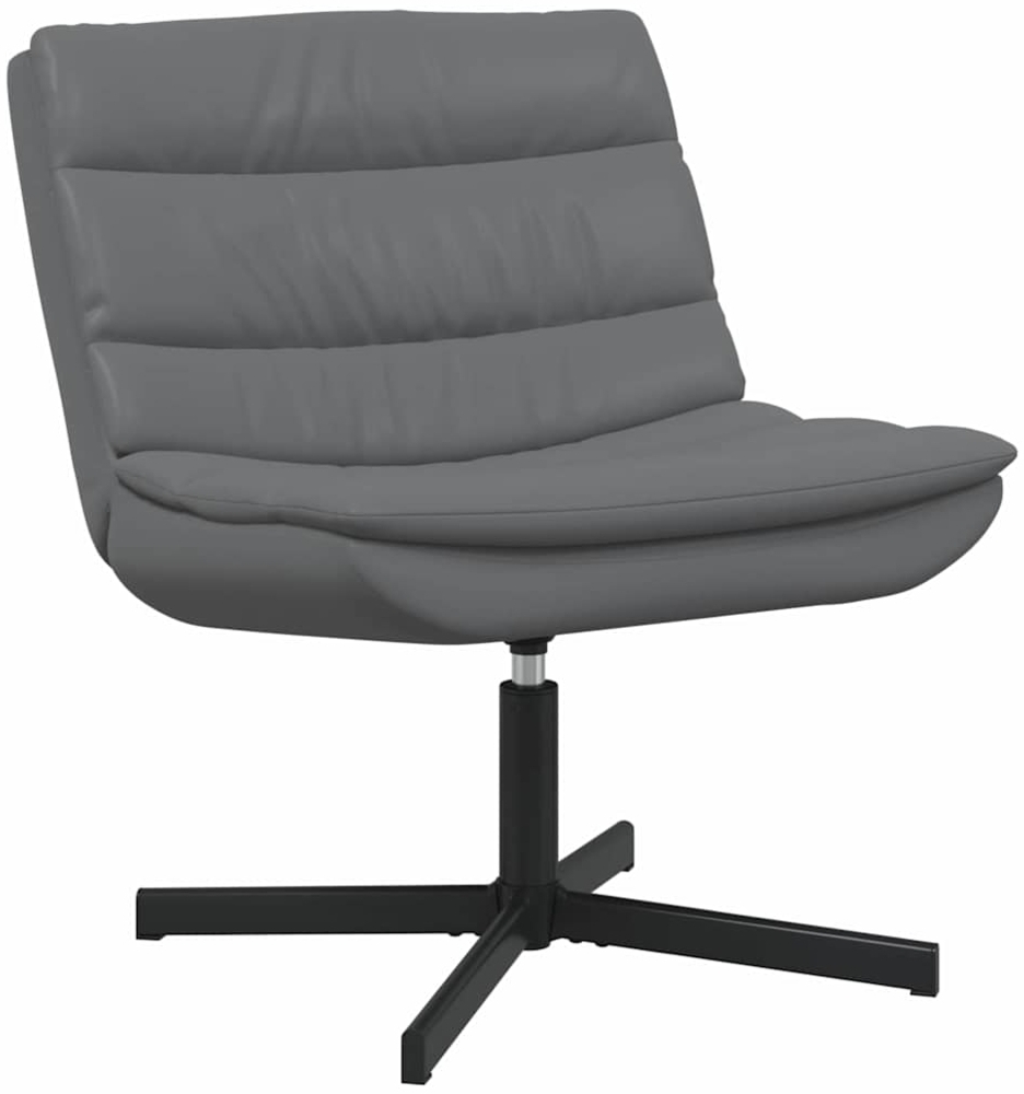 vidaXL Drehstuhl Grau 63 x 75 x 76 cm PU 42007341 Bild 1