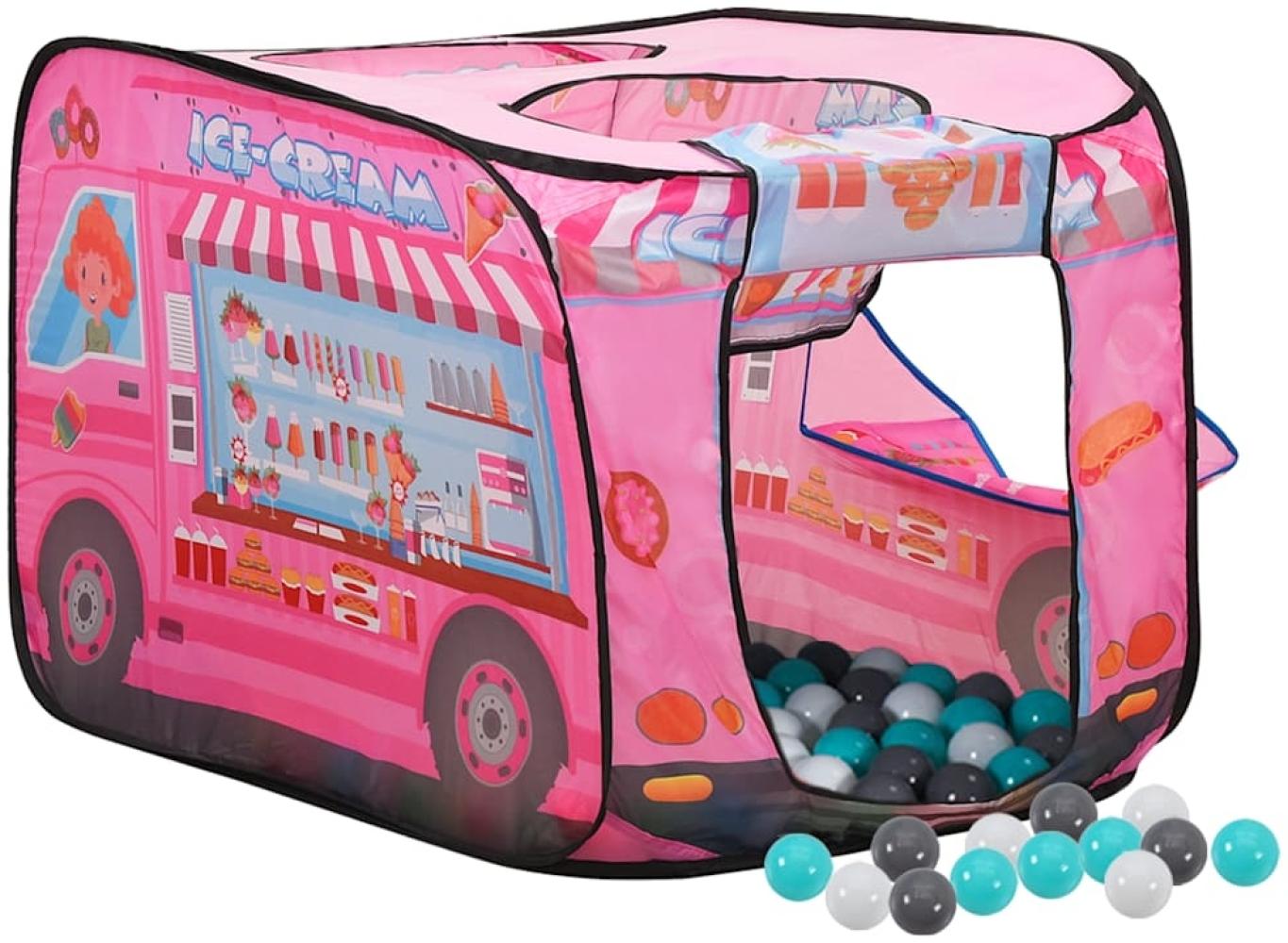vidaXL Kinder-Spielzelt mit 250 Bällen Rosa 70x112x70 cm 3107752 Bild 1