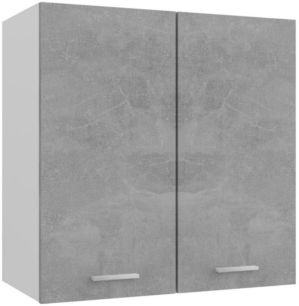 DOTMALL Hängeschrank Hängeschrank Betongrau 60x31x60 cm Holzwerkstoff Bild 1