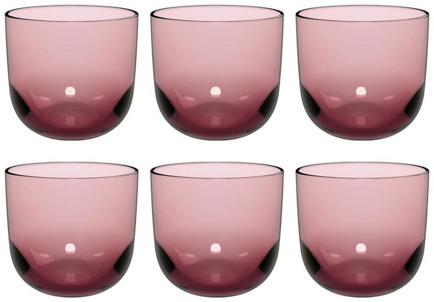 like. by Villeroy & Boch Like Glass Wasserglas 280 ml 6er Set Grape Bild 1