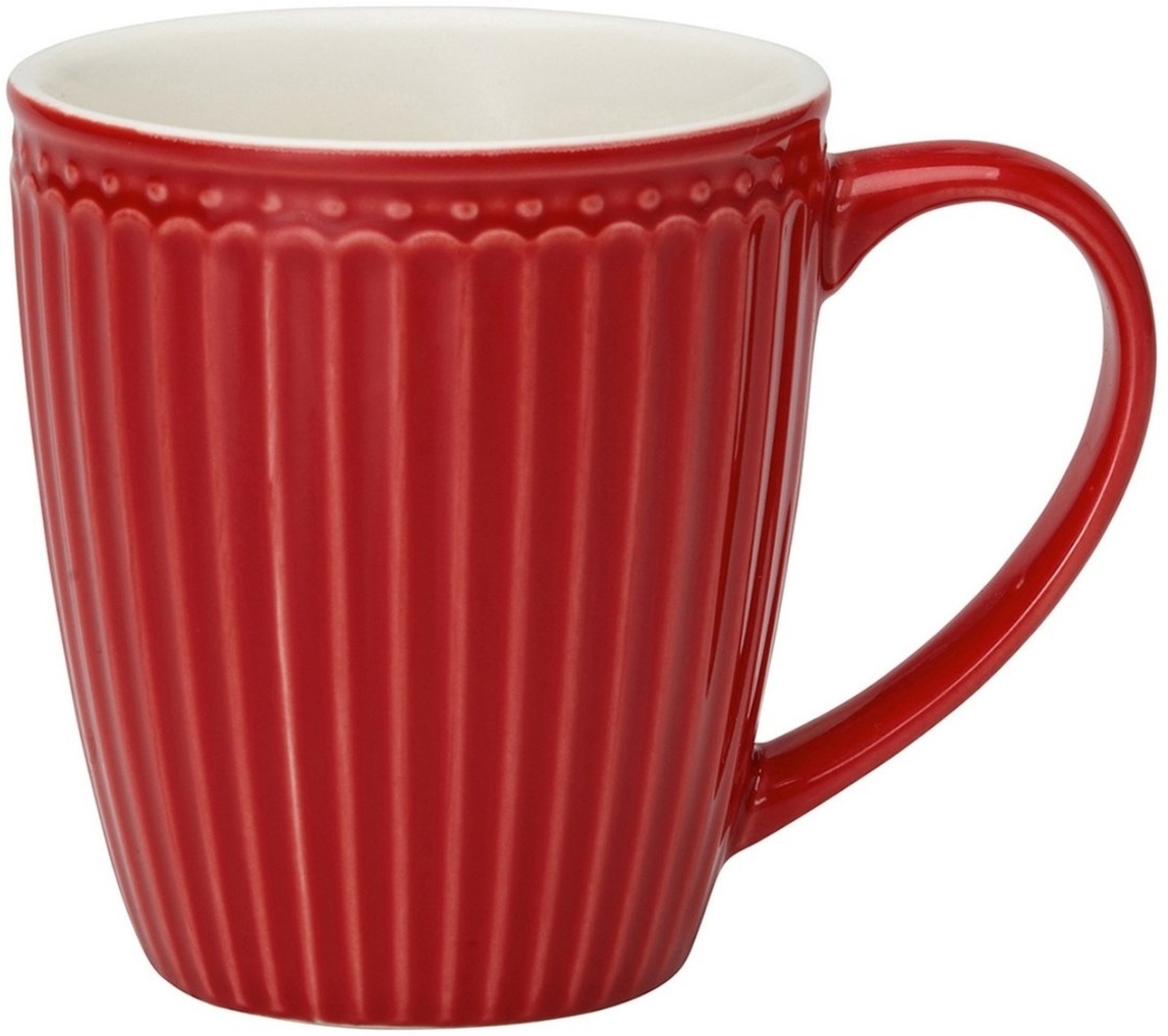 Greengate Becher Alice Becher mit Henkel red 0,4 l, Stoneware Bild 1