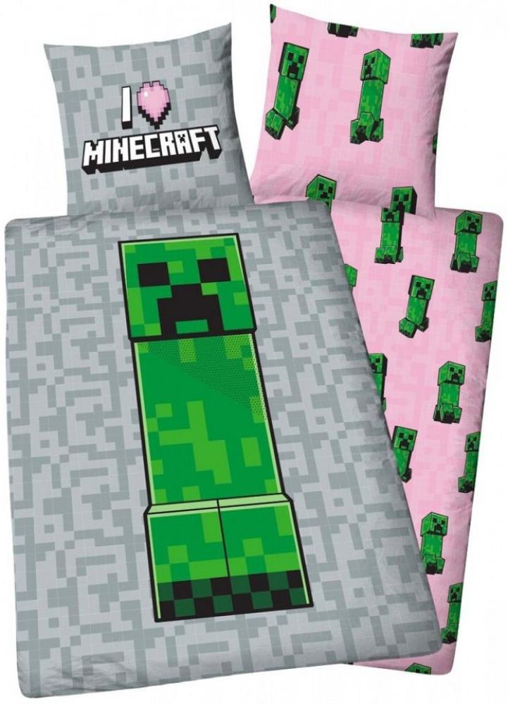 Character World Bettwäsche Minecraft - I love Minecraft Bild 1