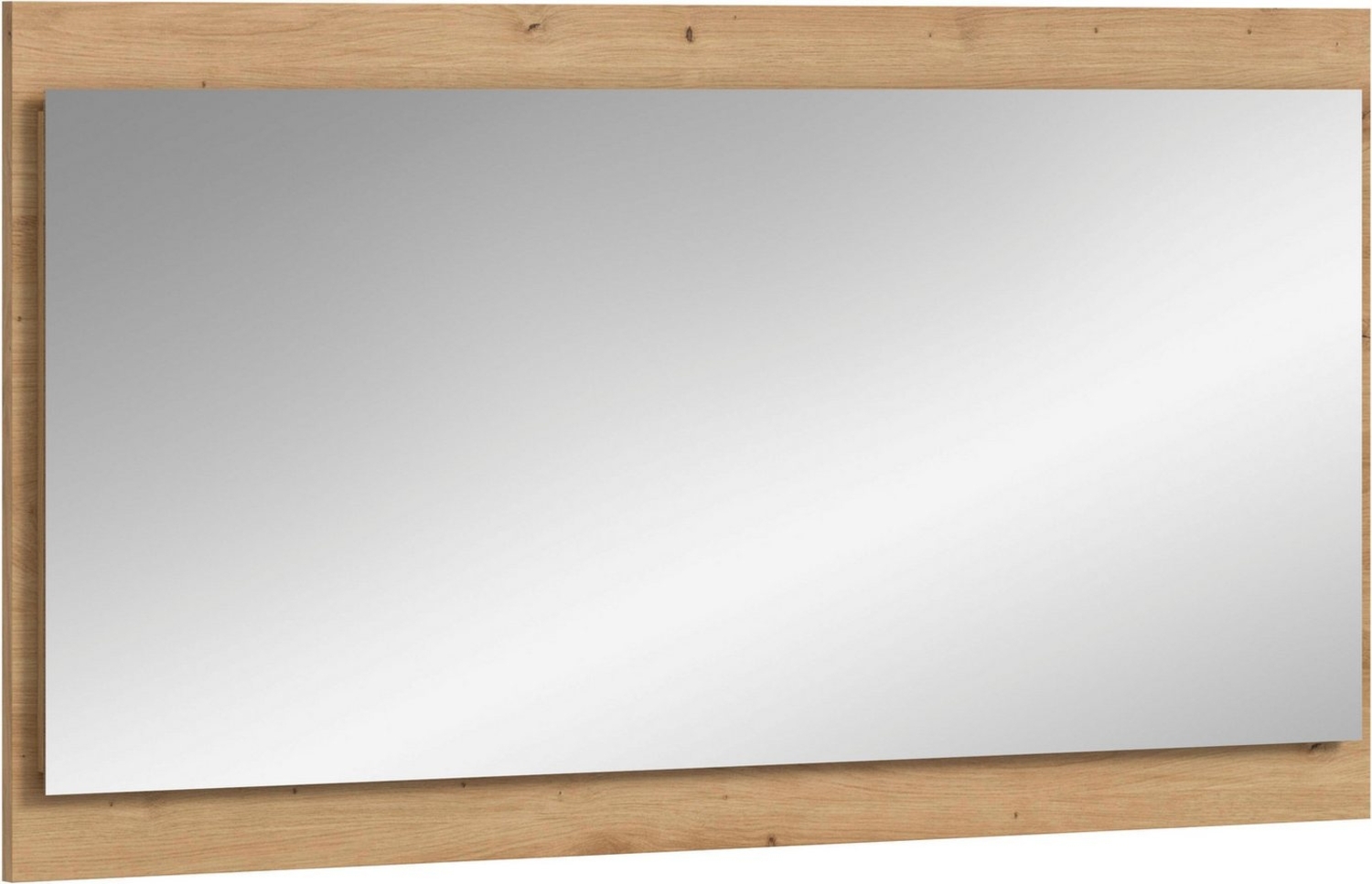 INOSIGN Wandspiegel EVRID, Breite 110 cm, Rahmenoptik, farblich abgesetze Trägerplatte (inklusive Beleuchtung), Spiegel, Garderobenspiegel, Flurspiegel, Dielenspiegel, Spiegelpaneel Bild 1