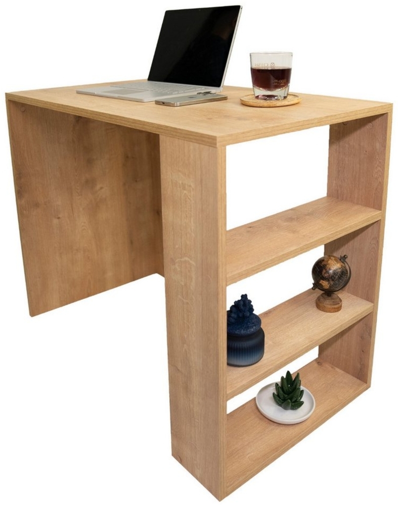 Schreibtisch "MERTIS", mit Regalablagen N Bild 1
