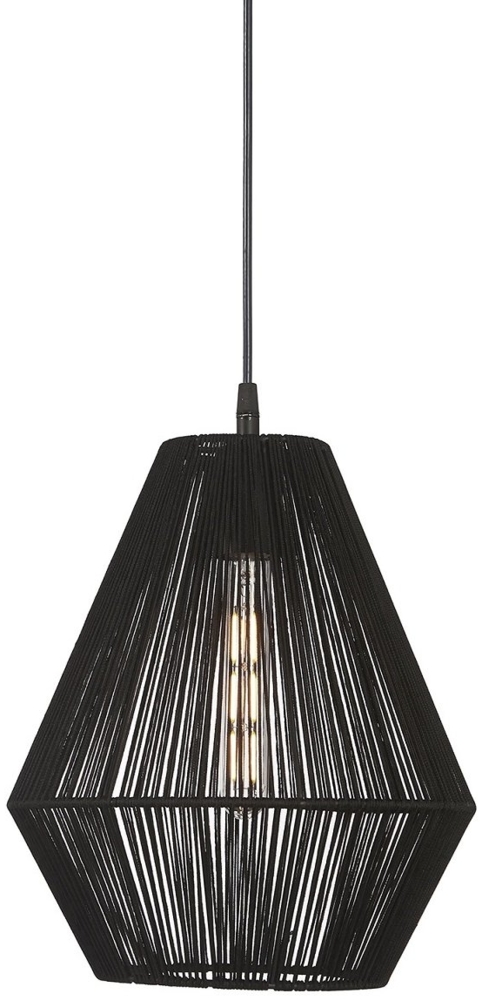 PR Home 3742803 Hängelampe Rio schwarz 28cm Bild 1