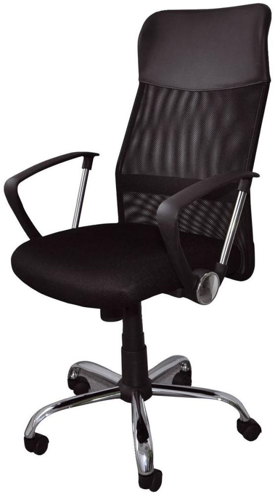 OFFICE PRODUCTS Drehstuhl Korfu mit Armlehne - schwarz Bild 1
