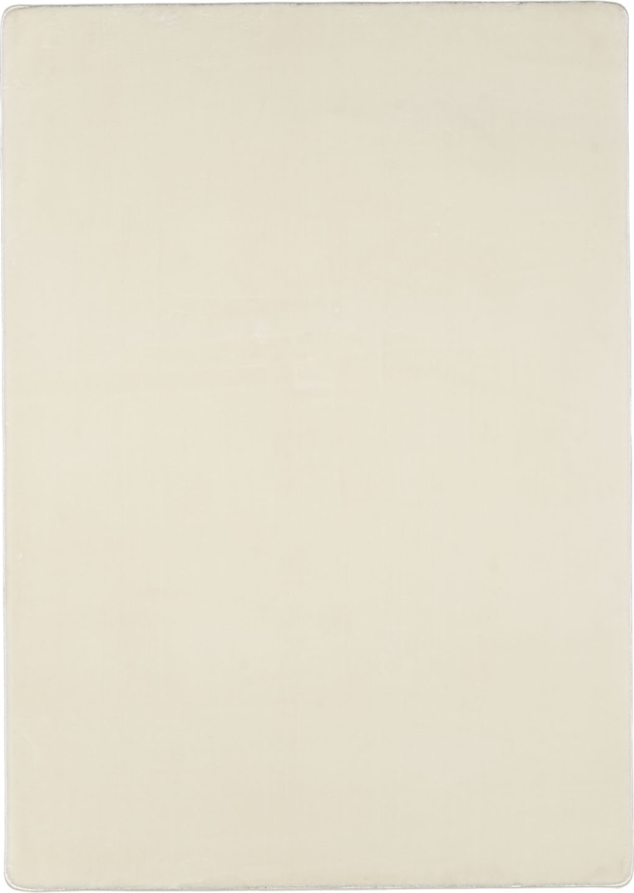 Hochflor Teppich Luca Läufer - 80x250 cm - Creme Bild 1