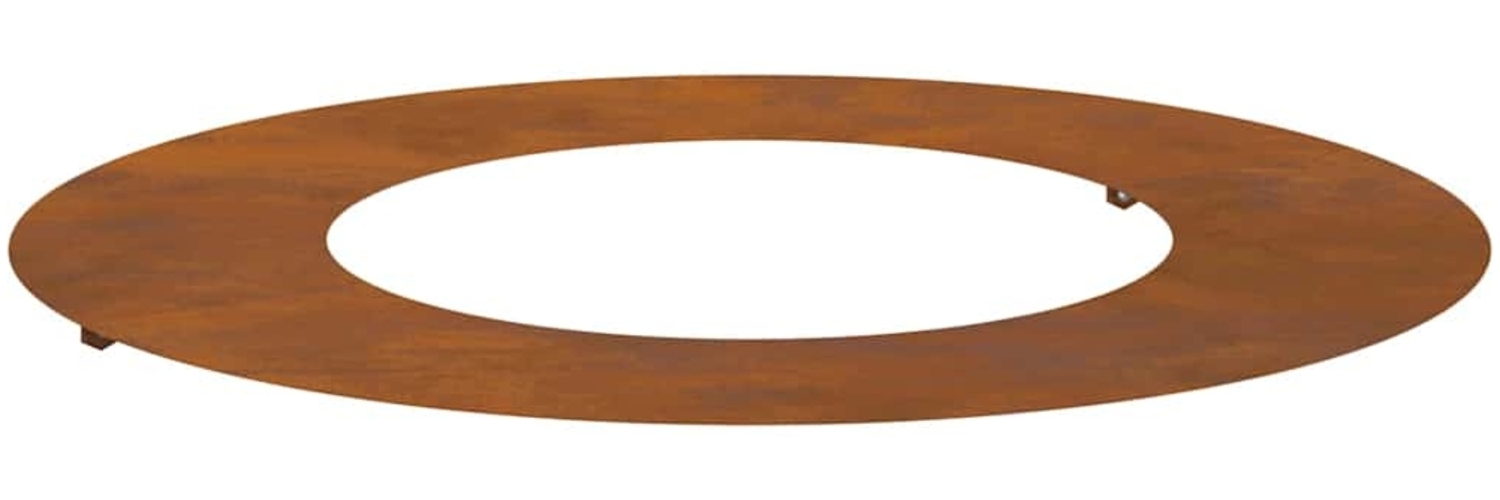 vidaXL geeignet für flache Baumringe Braun Ø40 / 70 cm Wetterfeststahl 873688 Bild 1