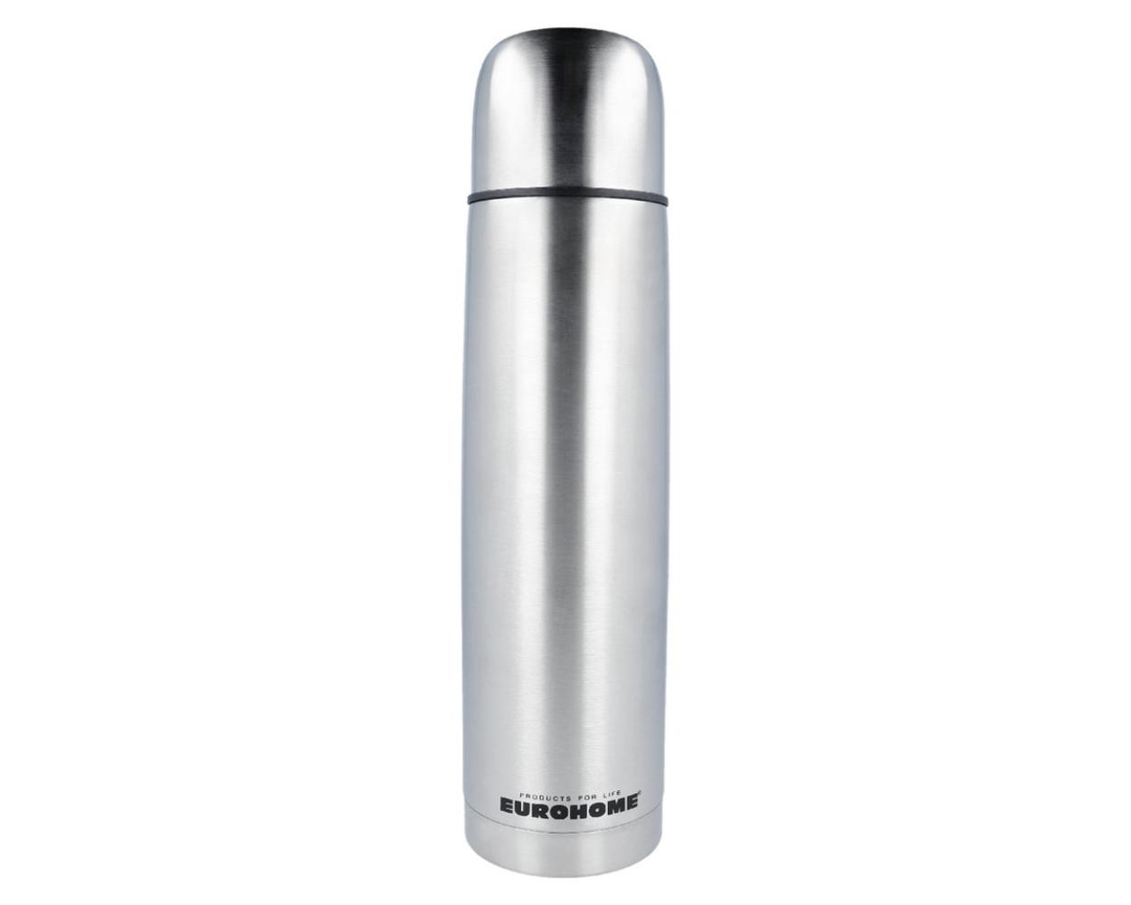 EUROHOME Isolierflasche Edelstahl Isolierflasche Rostfrei mit Satin-Finish, Thermobecher Kaffee - Trinkflasche mit Trinkdeckel Bild 1