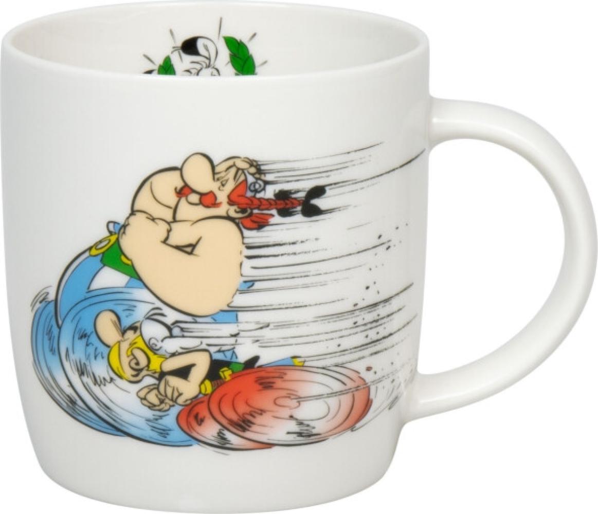 KÖNITZ Becher Asterix Rennen - Courir - 400 ml / Asterix & Obelix Motivtasse Bild 1