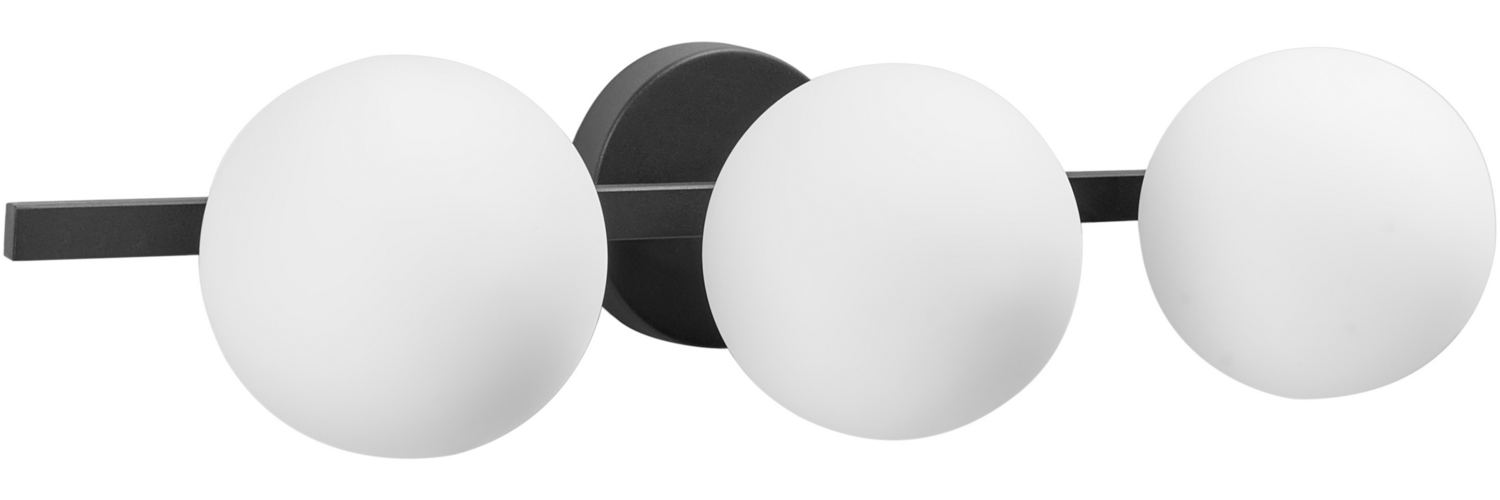 Wandlampe GIMONE Metall Schwarz Bild 1