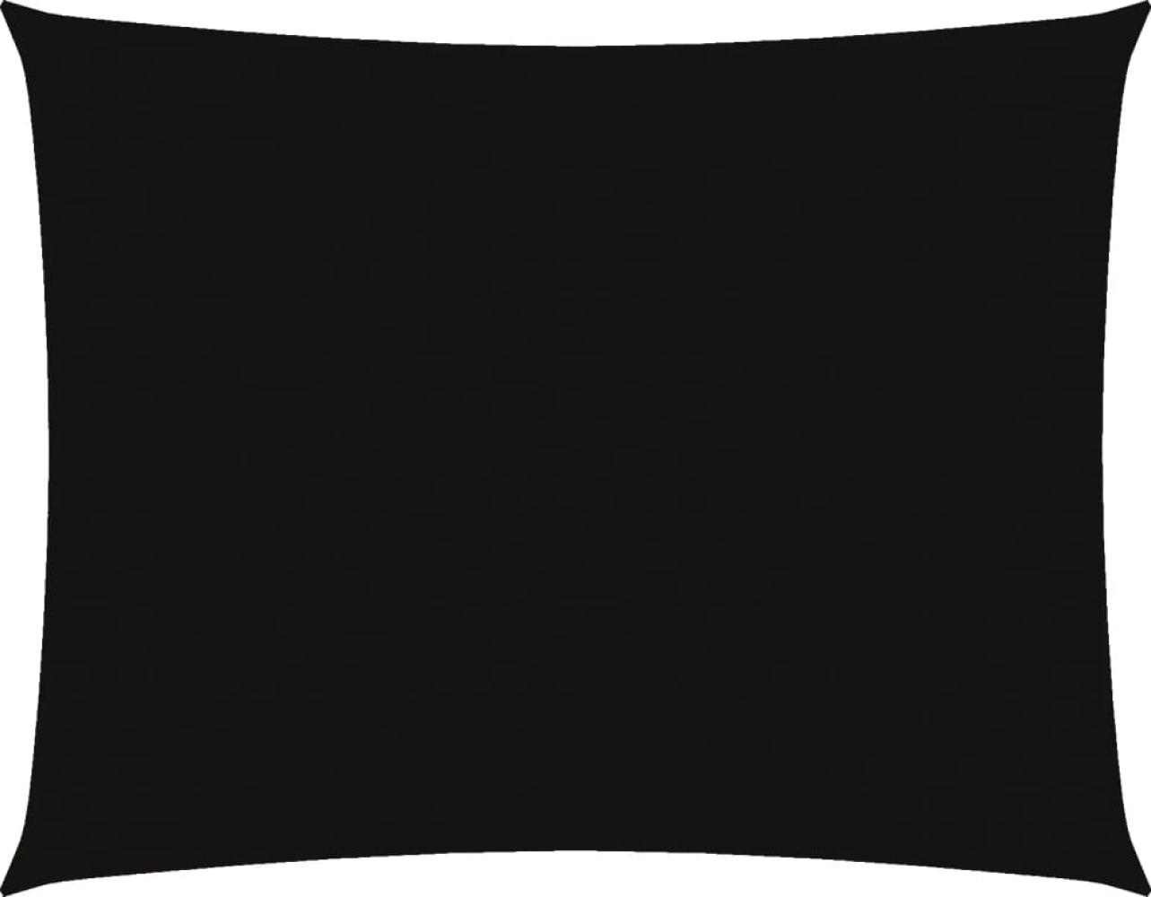 vidaXL Sonnensegel Oxford-Gewebe Rechteckig 3x6 m Schwarz 135763 Bild 1