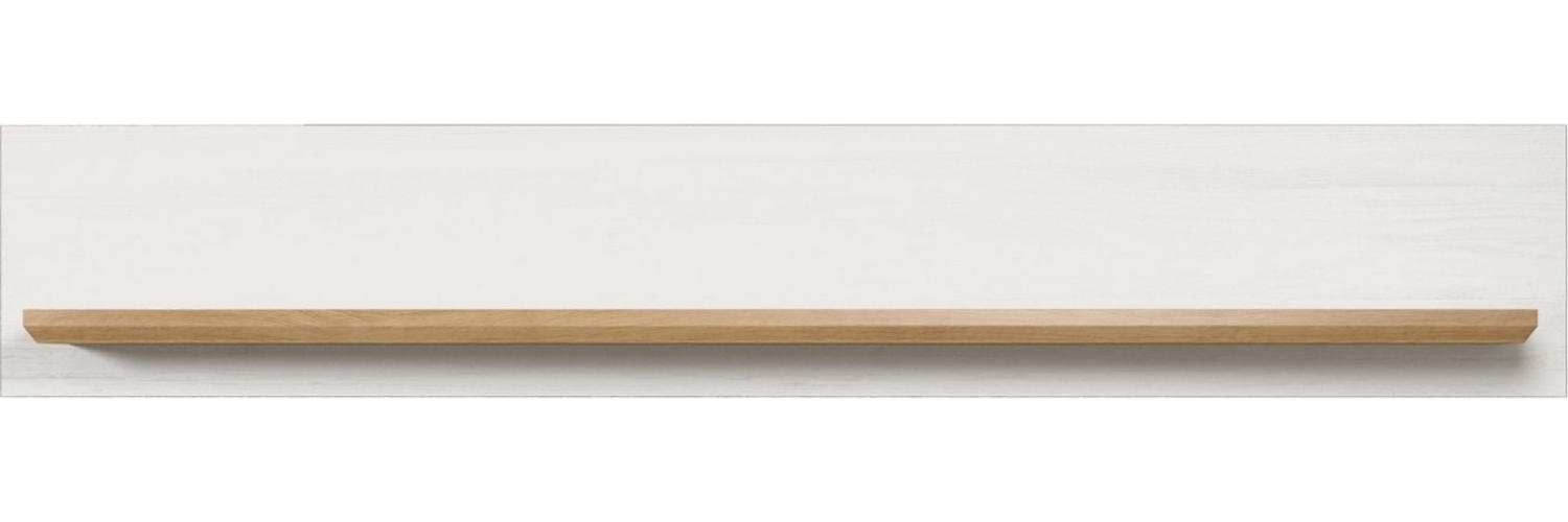 Furn. Design Wandboard Cloud, Wandregal in Pinie weiß mit Artisan Eiche, Breite 146 cm Bild 1