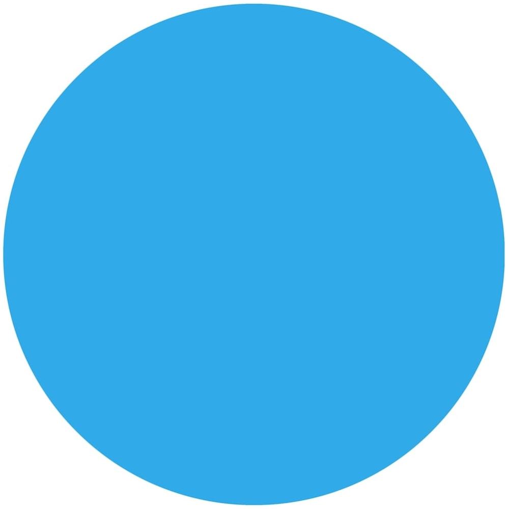 Runde Pool-Abdeckung PE Blau 488 cm 90673 Bild 1