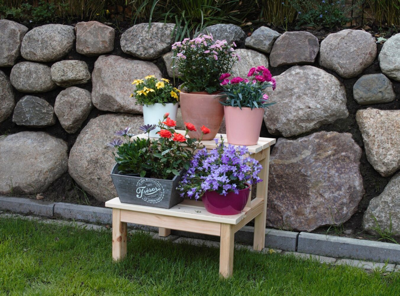 promadino Pflanzentreppe, BxTxH: 44x42,5x39 cm Bild 1