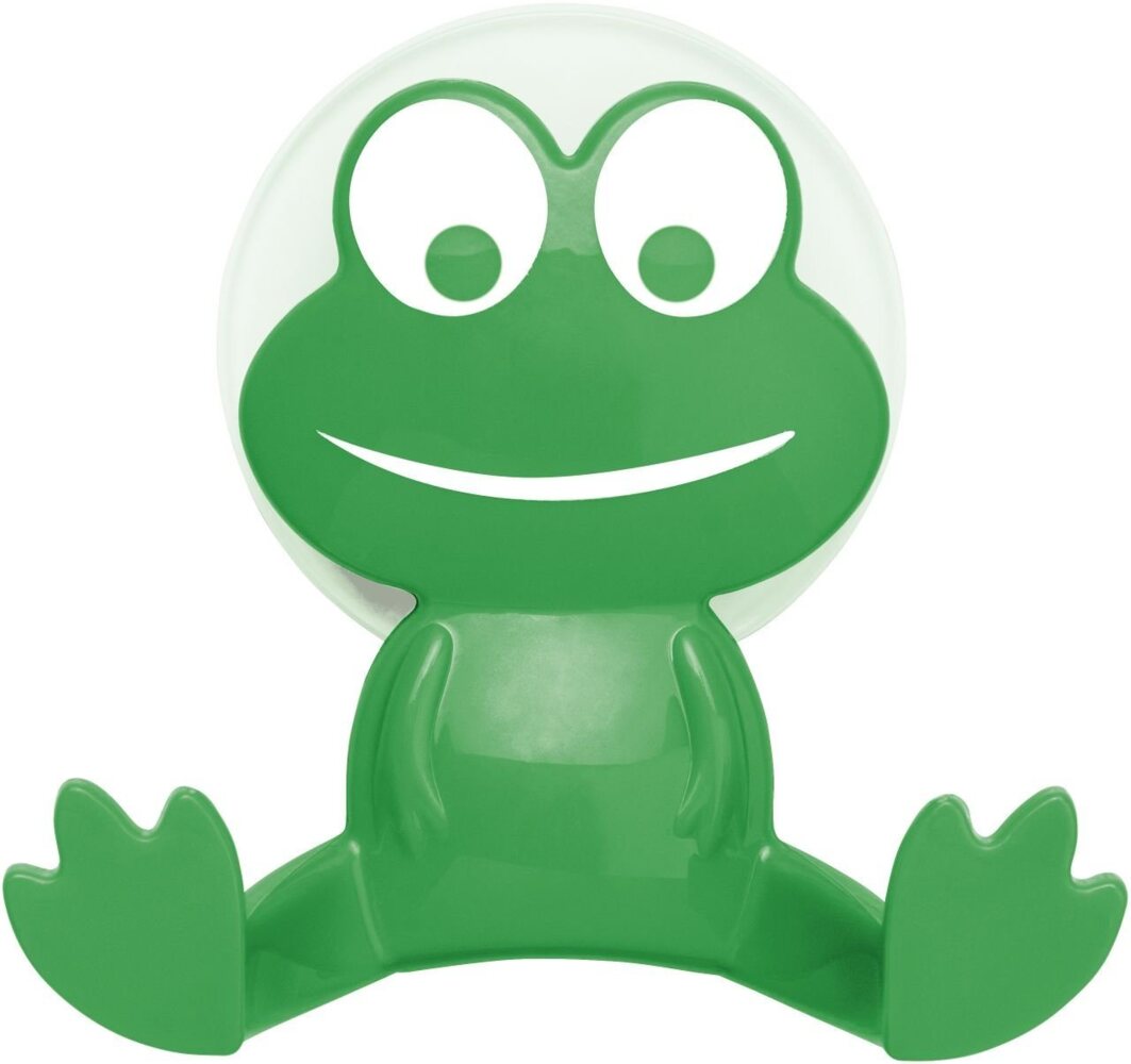 Wenko Saughaken Frosch Kunststoff, grün Bild 1