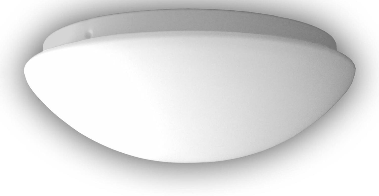 LED Deckenleuchte / Deckenschale rund, Opalglas matt, Ø 45cm Bild 1