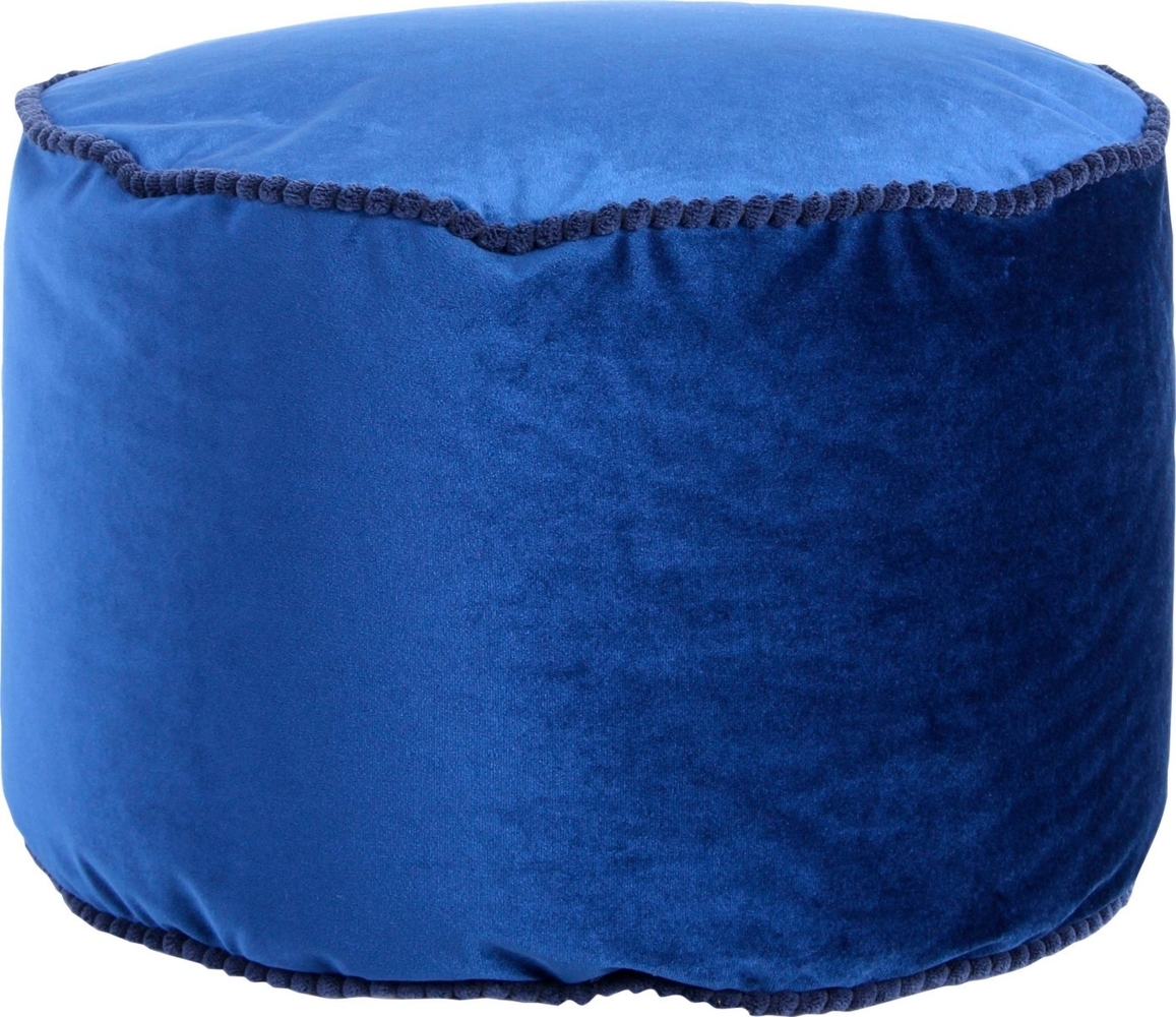 Pouf Taj Mahal 125 Blau Bild 1