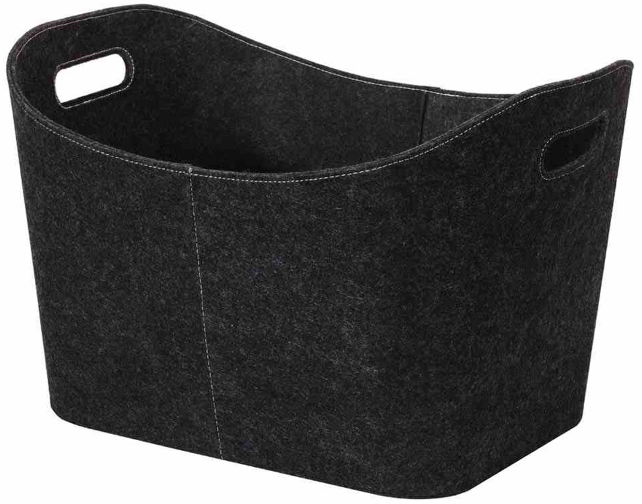 Filz-Kaminholztasche 560 x 430 x 350 mm grau Bild 1