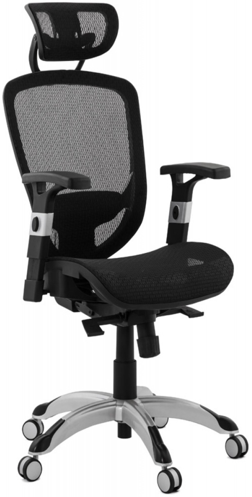 Ergonomischer Designer-Bürostuhl TYPHON | Sehr bequemer Bürostuhl mit zahlreichen Verstellmöglichkeiten | 66 x 66 x 127 cm Kadima Design Bild 1