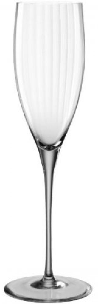 Leonardo Sektglas Poesia, Sekt Glas, Champagnerglas, Champagner, Kristallglas, Grau, 250 ml, 022381 Bild 1