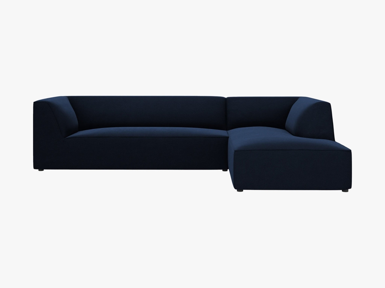 Micadoni 4-Sitzer Modular Sofa Ruby Rechts Samt Salvador Königsblau Bild 1