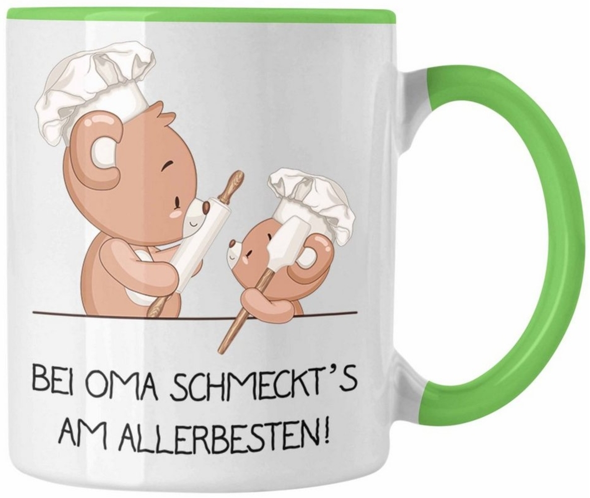 Trendation Tasse Trendation - Oma Geschenk Geschenkidee von Enkel Enkelin Geburtstag Ge Bild 1