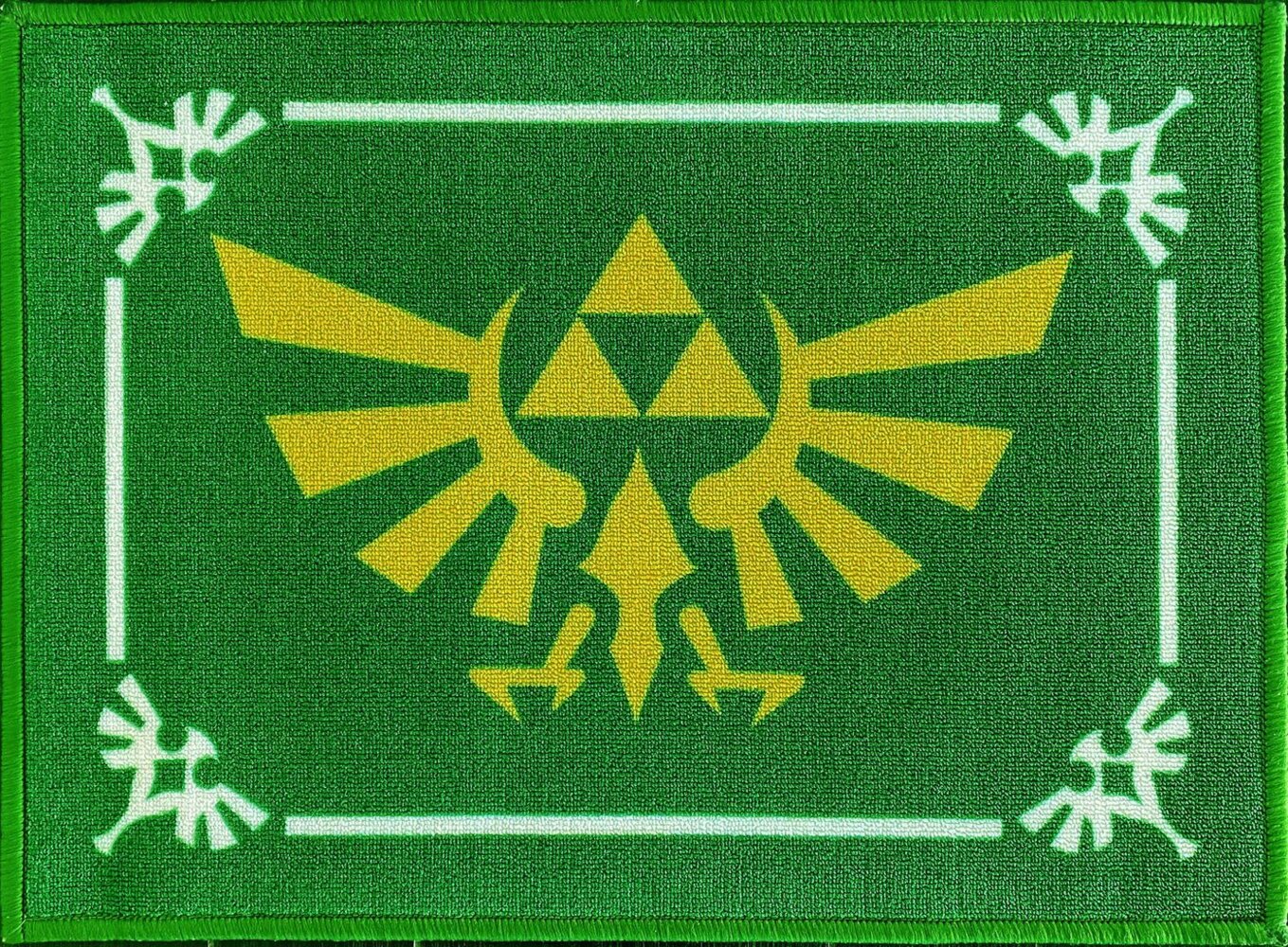 BERONAGE Fußmatte The Legend of Zelda Fußmatte Hyrule 50x70 cm Gaming Fußabstreifer Bild 1