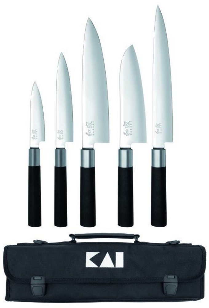 KAI Wasabi Black Europa Messer Set DM-0781EU67 Bild 1