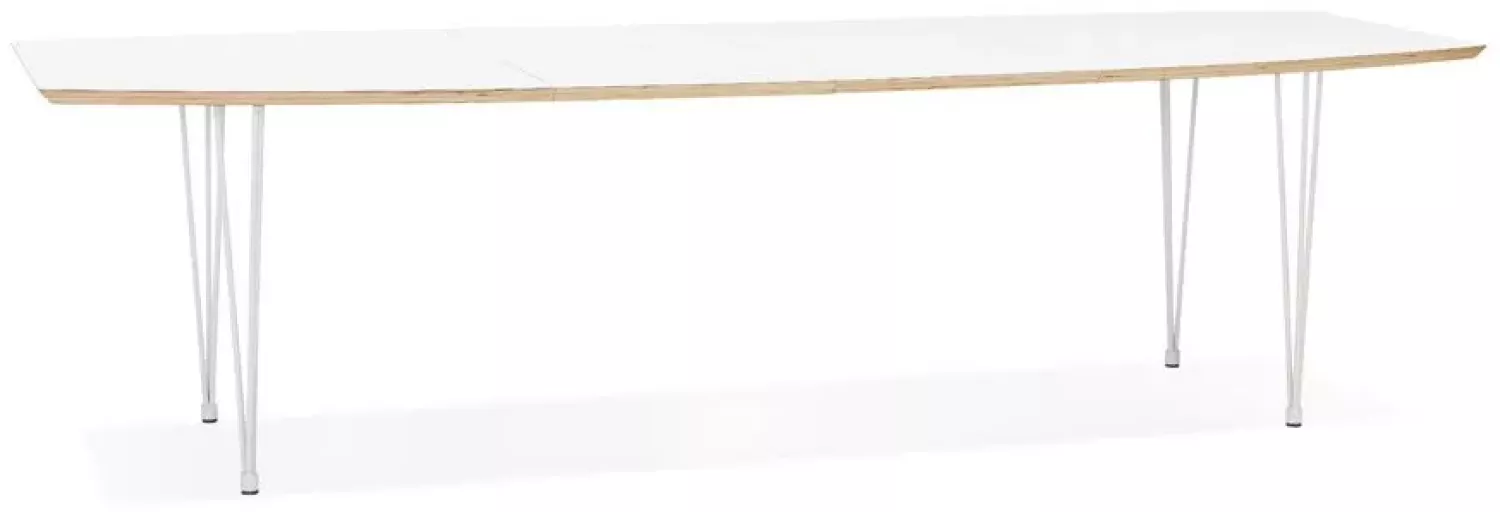 Kokoon Design Esstisch Gulliver Metall Weiß Bild 1