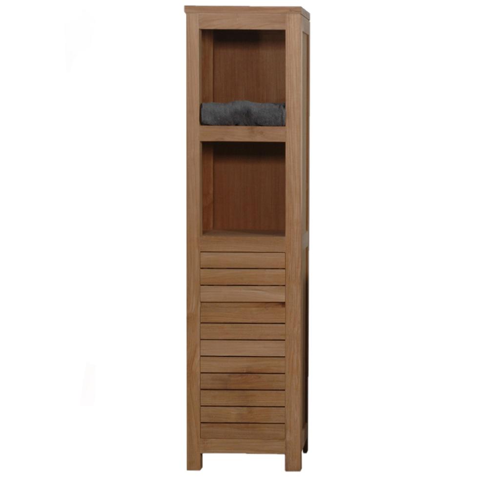 Badezimmerschrank Krokom aus Teakholz von Teako Design Bild 1