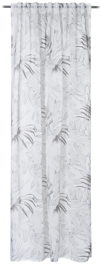 Schlaufenschal ALISHA silber (BH 140x255 cm) Bild 1