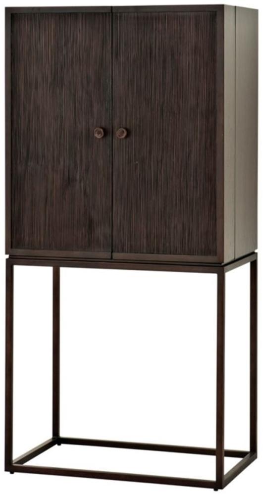 Casa Padrino Designer Weinschrank 81,5 x 50,5 x H. 168 cm - Luxus Kollektion Bild 1