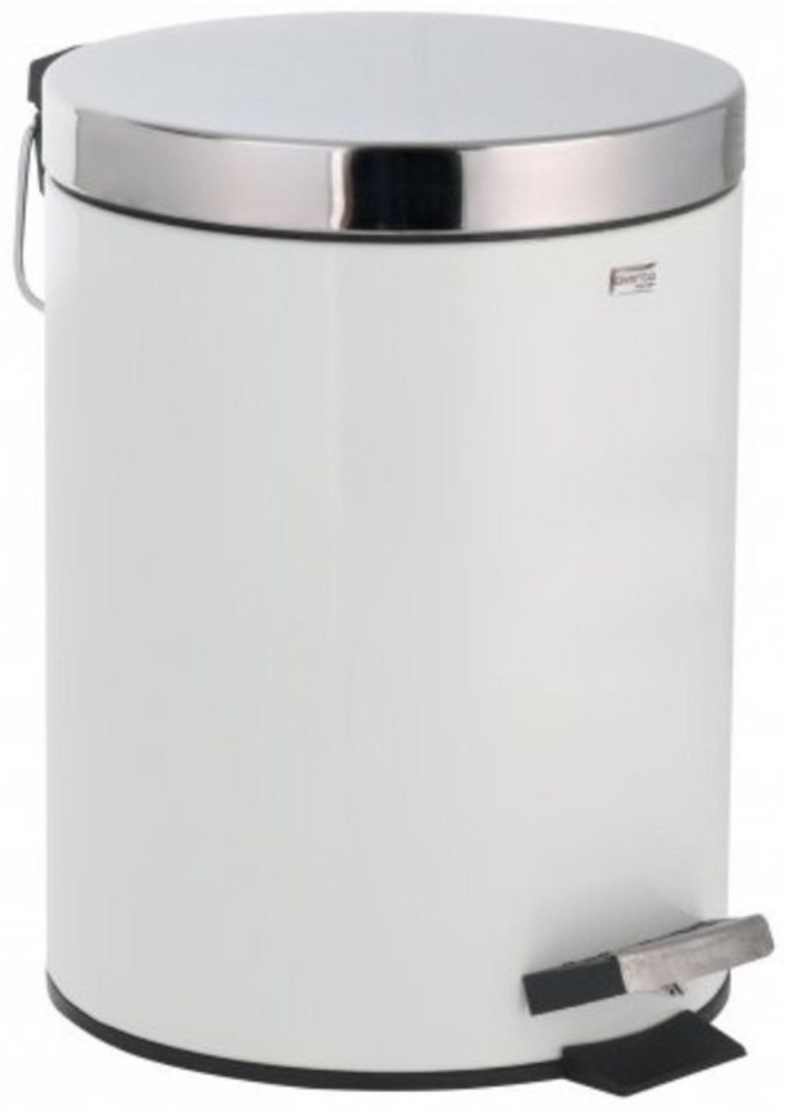 axentia Mülleimer Treteimer Verona, elfenbein, 5 l 250800 Bild 1