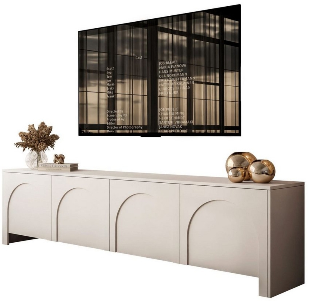 Lookway Lowboard ARIADNA mit vier Türen (1x TV-Schrank), Breite: 204 cm Bild 1