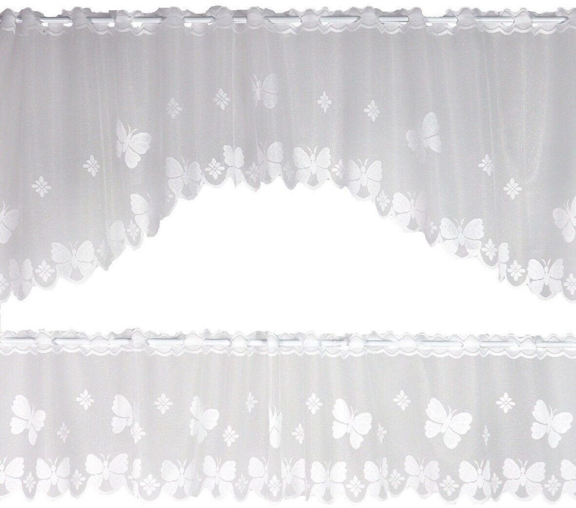 Clever-Kauf-24 Scheibengardine, Ösen (2 St), transparent Bild 1