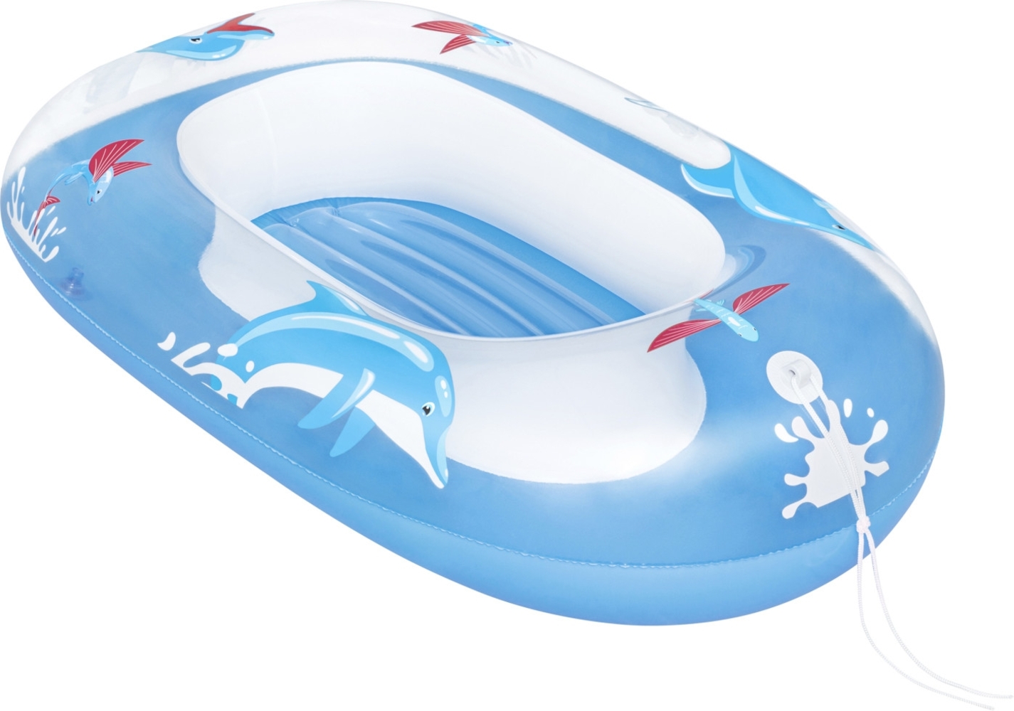 Bestway Kinder-Schlauchboot Floating Friends 102 x 69 cm Bild 1