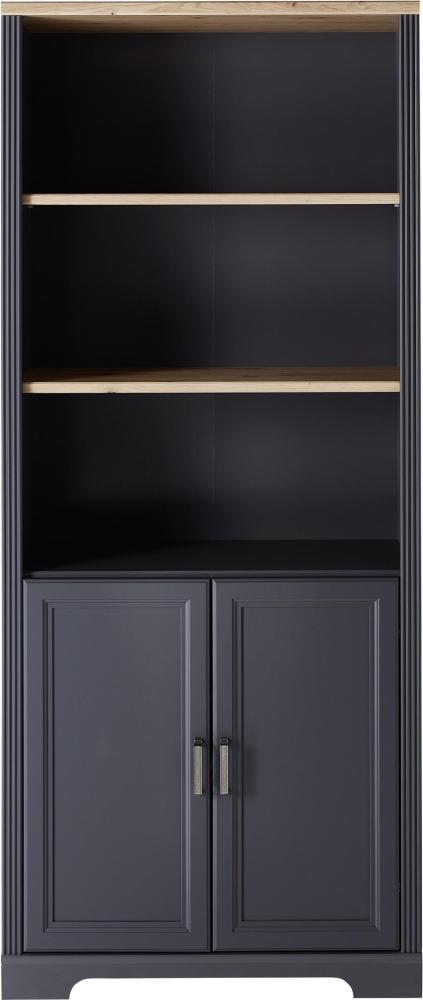 Aktenschrank Jasmin in Graphit - 86 x 204 x 38 cm (BxHxT) Bild 1