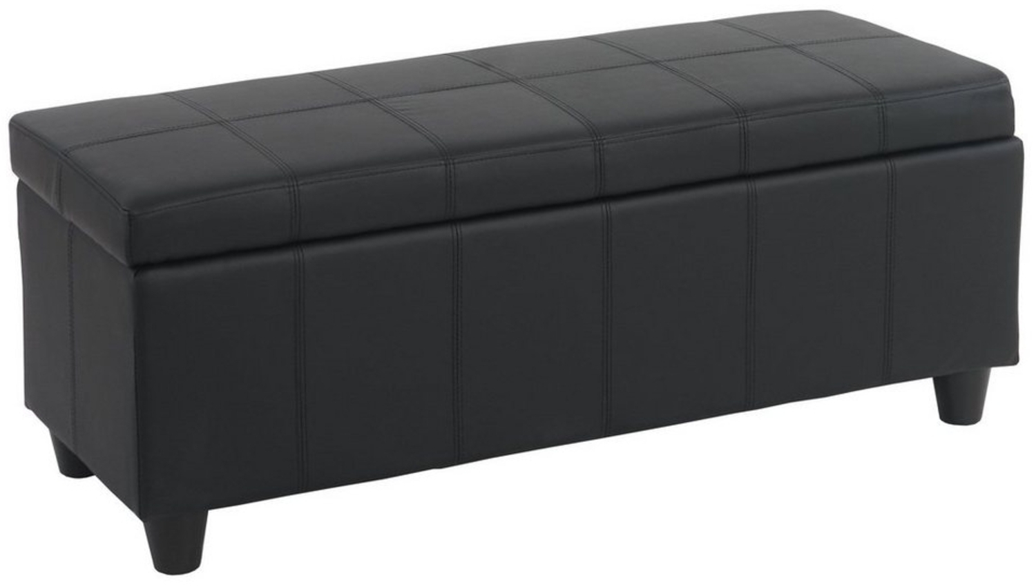 MCW Truhe Kriens, Mit aufklappbaren Deckel, Gepolsterte Sitzfläche, Aufbewahrungsfach Bild 1