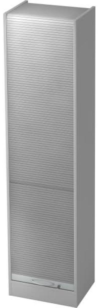 Rollladenschrank 50cm, 5OH BM Grau Bild 1