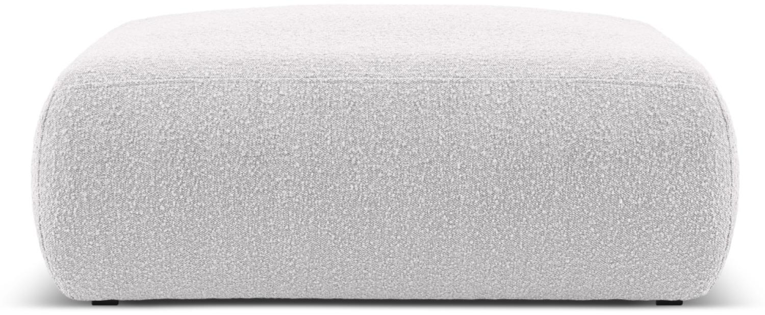 Micadoni Boucle Hocker Molino Large Boucle Hellgrau Bild 1