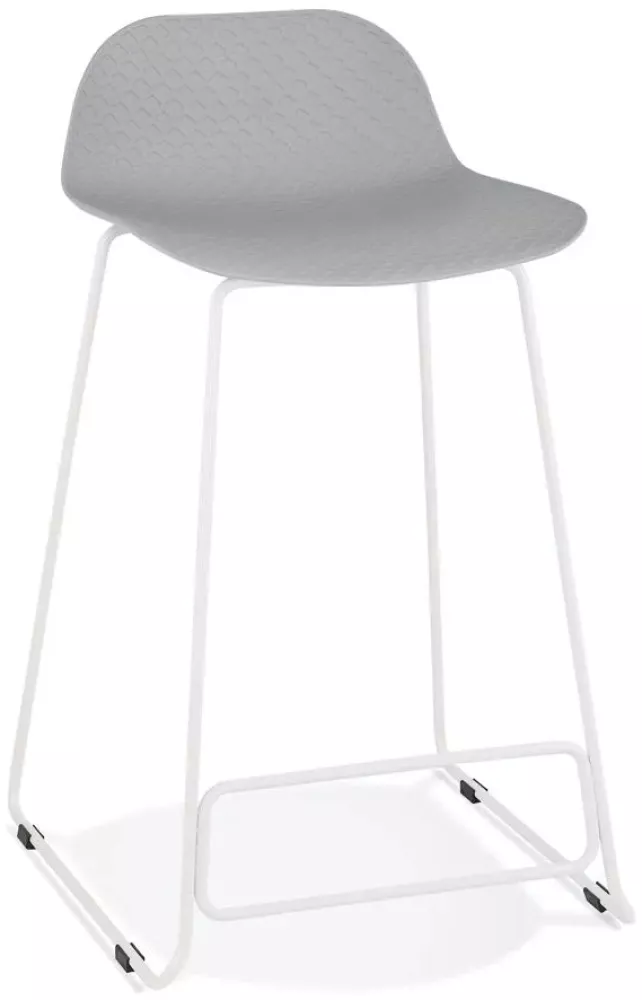 Kokoon Design Barhocker Slade Mini Grau und Weiß Bild 1