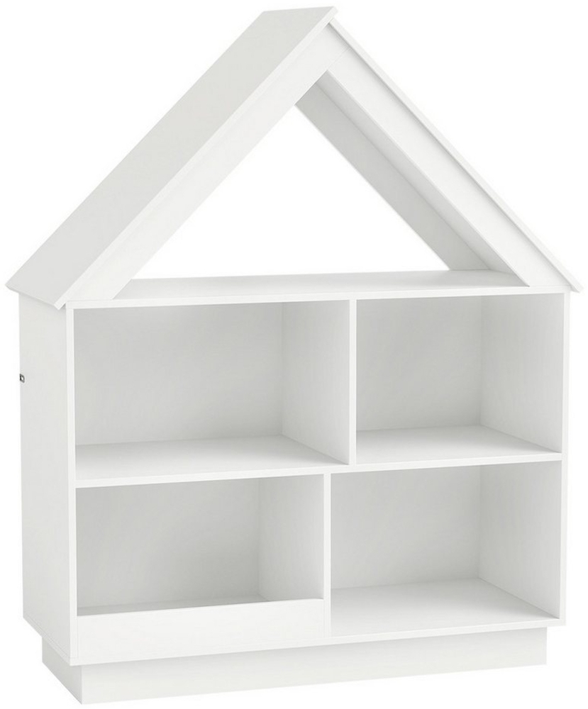 KOMFOTTEU Bücherregal, 3-stöckiger Spielzeugschrank, 88 x 34 x 108 cm Bild 1