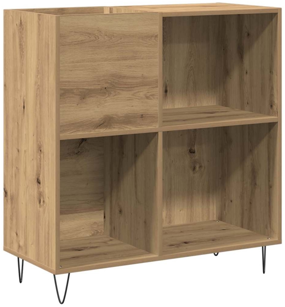 vidaXL Schallplattenschrank Altholz 85 x 38 x 89 cm Holzwerkstoff 862911 Bild 1
