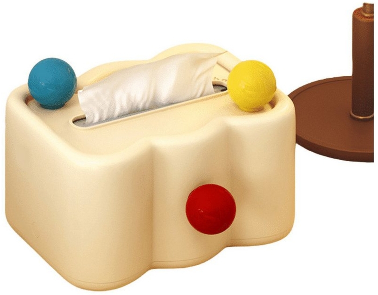 YRIIOMO Papiertuchbox Haushalt Desktop Tissue Box Aufbewahrungsbox Bild 1