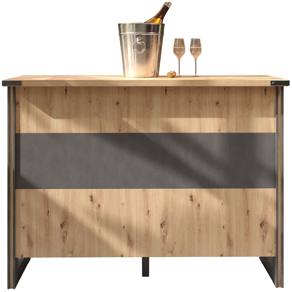 Bartisch Malta / Mia, Holzfarben, 140 x 105 x 48 cm Bild 1